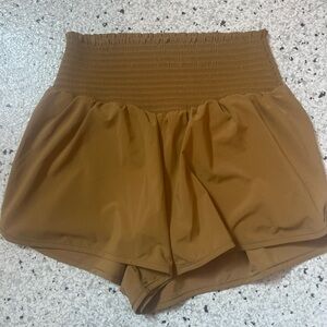 high waisted aerie shorts